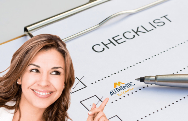 CLOSING CHECKLIST